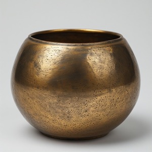 Pot de tuyau antique en laiton doré de qualité supérieure avec des détails traditionnels, parfait pour un coin de jardin élégant, un style d'intérieur décoratif - Product Image 6