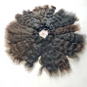 Bundle vietnamien 100% machine double trame traitement aucun cuticule aligné en gros vague couleur naturelle femmes noires cheveux humains - Product Image 1