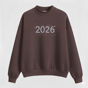 Oversized Women Long Knitted Mockneck Sweatshirt Winter Casual Relaxed Pullover Street Fashion <b>Top</b> for Soft Cozy Everyday Style - Product Image 1