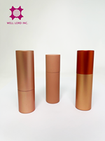 Rouge à lèvres et baume à lèvres personnalisables, format voyage, tube cosmétique en aluminium, formule à base de plantes, 30g, logo personnalisé, certifié HALAL