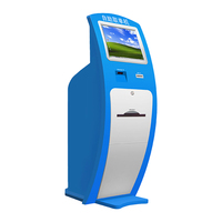 Kiosque d'impression de documents en libre-service intelligent avec vérification de passeport et imprimante A4 pour les ambassades et les aéroports