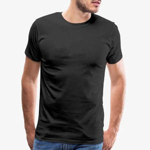 Camiseta de algodón hilado en anillo peinado Camiseta de tacto suave - Product Image 1