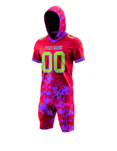 Prix d'usine Uniformes de football 7v7 pour jeunes et adultes par sublimation d'équipe personnalisés Maillot d'entraînement réversible et pantalon de jeu - Product Image 3