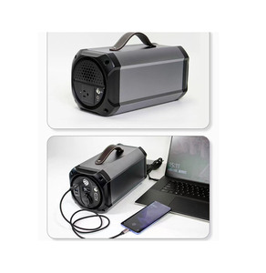 Générateur solaire 500W, batterie externe avec ports AC/DC 110V, lampe torche LED pour le camping, la maison et les situations d'urgence - Product Image 4