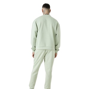 Sudadera con capucha de algodón extragrande con cremallera, superventas, personalizada, para otoño, de peso pesado, informal, cómoda, nueva, para hombre, al por mayor - Product Image 3