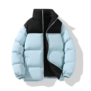 <b>Men's</b> Winter <b>White</b> Graphene Self-Heating Windproof Pleated Hooded <b>Puffer</b> <b>Jacket</b> Casual Warm Coats Made From Canvas Male Clothing - Product Image 1