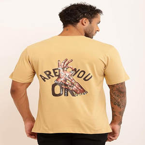 Fabricant de t-shirts unis 100% coton de haute qualité personnalisés pour hommes T-shirts vierges grande taille pour hommes - Product Image 3