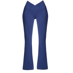 Pantalon de yoga pour femmes personnalisé très demandé avec conception de taille respirante pantalon évasé de style sportif emballage personnalisé décontracté - Product Image 6