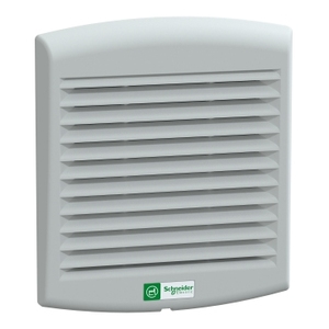 Sistema di Ventilazione Forzata SCHNEIDER ELECTRIC NSYCVF85M115PF ClimaSys IP54 85m3/h 115V con Griglia di Uscita e Filtro G2 - Product Image 1
