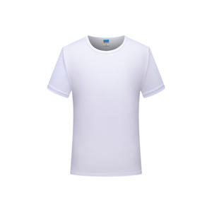 OEM ODM T-shirts unisexe 100% polyester à séchage rapide à manches courtes et col rond pour la course à pied T-shirts avec logo personnalisé pour hommes T-shirt pour hommes - Product Image 3