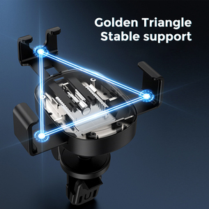DIGITALOME-Soporte de rejilla de plástico estable para coche, soporte de ventilación de aire por gravedad, alta calidad, nuevo - Product Image 5