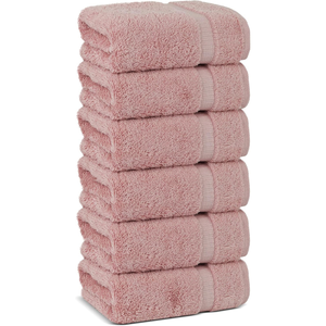 Quick-Dry 100% Cotton Terry Cabana Bath Towel <b>Set</b> Hypoallergenic Sustainable Soft Absorbent Sand-Free Luxury Bath Towel <b>Set</b> - Product Image 1