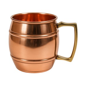 Venta al por mayor de lujo ecológico martillado de cobre Moscow Mule Mug Pure Copper Metal Drinkware Design Piece en venta - Product Image 1