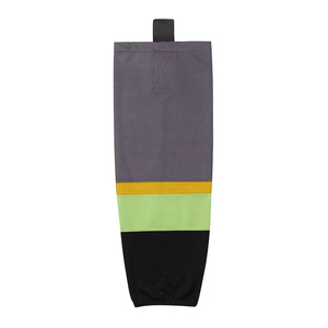 Chaussettes de hockey sur glace en polyester de qualité supérieure Vêtements de sport Chaussettes de hockey sur glace en polyester respirant et léger - Product Image 2