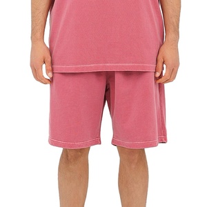 Shorts Cargo Athlétiques Formels pour Hommes en Tissu Toile Spandex/Polyester à Séchage Rapide, Taille Mi-Haute avec Cordon de Serrage, 400g - Product Image 4