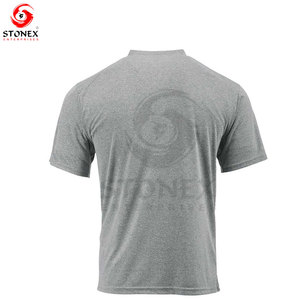 T-shirts personnalisés en gros pour hommes – T-shirts épais 100 % coton à col rond pour hommes - Product Image 2