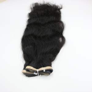 <b>Hair</b> Human Natural Black Tape in <b>Hair</b> Extension Cuticle 100% Vietnamese Human <b>Hair</b> <b>Bleached</b> and Dyed - Product Image 5