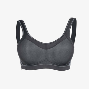 Soutien-gorge de sport pour femmes Tissus respirants Dos en maille avec 3 sangles de fermeture Soutien maximal Marque personnalisée Soutien-gorge de sport pour femmes Yoga Wear - Product Image 4
