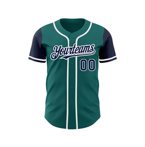 Maillots de baseball respirants et confortables personnalisés pour les fans d'équipes sportives et les ligues avec noms personnalisés Style Sportswear - Product Image 6