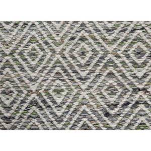 พรมจาไพร US-Abrash สีน้ำเงิน ลายเรียบ ทอจากขนสัตว์และใยวิสโคส ลายเรขาคณิต รุ่น ADWV-13047 สำหรับใช้ในบ้าน - Product Image 3