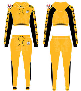 ชุดวอร์มปักลาย Sigma Gamma Rho สำหรับสตรี ทรงเข้ารูป |   ชุดสูทสตรีแบบเข้ารูปปักลาย SGR Sorority แบบกรีกสั่งทำพิเศษ - Product Image 3