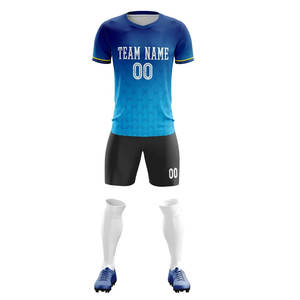 เสื้อฟุตบอลพิมพ์ลายดิจิทัลแบบเต็มตัวเสื้อทีมฟุตบอลเครื่องแบบทีมฟุตบอล - Product Image 1