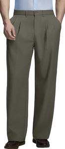 Pantalons larges plissés pour homme, style vintage, style old money, décontractés, coupe ample, vente en gros - Product Image 2