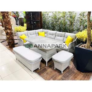 Annapark Marbella Rattan Balcón Jardín Esquina Juego De Asientos - Product Image 2