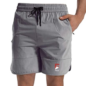 Shorts de sport décontractés pour hommes Fizzan International, service OEM d'impression personnalisée, tissu de haute qualité en élasthanne/polyester, mi-longueur, non tissé, rapide - Product Image 6
