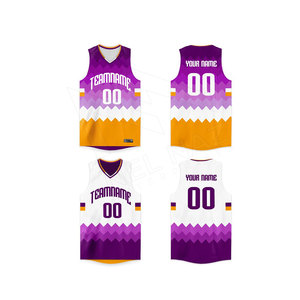 Camiseta de Baloncesto Unisex de Secado Rápido, Estilo Nuevo, Ropa Deportiva de Poliéster BSCI, Transpirable, Tallas Grandes, Diseño Personalizado, Logotipo Personalizado, Servicio OEM - Product Image 3