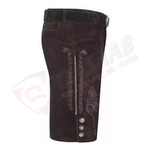Costumes bavarois respirants Lederhosen Short-Bert avec ceinture - Product Image 3