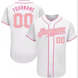 Uniforme de baseball pour hommes maillot à bande de sublimation chemise à manches courtes maillot de baseball personnalisé pour adulte prix bon marché et meilleure qualité - Product Image 3