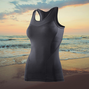 Camiseta Deportiva Transpirable de Manga Corta para Mujer, para Gimnasio, Fitness, Culturismo, Entrenamiento, Compresión - Product Image 2