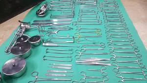 Juego de 38 Piezas de Acero Inoxidable para Apendicectomía y Hernia, para Cirugía Abdominal General, PENTAX SURGICAL - Product Image 4