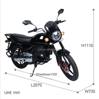 Moto Électrique Tout-Terrain 72V, Longue Distance 250 km, Moto Cargo avec Puissance 3000W, Vitesse Maximale 80 km/h pour Conditions Africaines