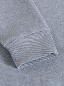 Sudadera con Capucha Extra Grande para Hombre, Tejida, 100% Algodón, 240 g/m², Impresión DTG Térmica, Impresión por Serigrafía, Fabricante OEM - Product Image 4