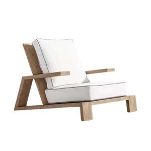 Conjunto de Sofás de Teca Ecológicos de Calidad para Interiores/Exteriores con Color Personalizado, Sofá de Jardín Moderno y Súper Cómodo de Lujo - Product Image 3