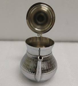 กาน้ำชาทองเหลืองแบบคลาสสิกสำหรับบ้านโรงแรมเครื่องครัวเสิร์ฟกาน้ำชาชุบเงินตกแต่งหม้อต้มชาและกาแฟทองเหลืองขนาดพิเศษ - Product Image 5