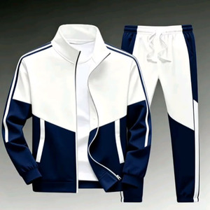 Conjunto Deportivo para Hombre, Estilo Urbano, Bloques de Color, para Gimnasio y Entrenamiento, Personalizable, Transpirable, de Poliéster, de Alta Calidad - Product Image 3