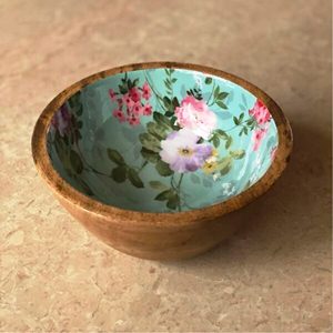 <b>Mango</b> <b>Wood</b> Wooden Salad <b>Bowl</b> with Spoon and Fork at 500 Piece Top Selling Salad <b>Bowl</b> Platter Customized Size Made in India - Product Image 2