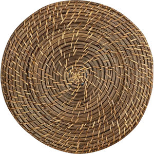 Assiettes de présentation rondes en rotin naturel tissé sous les assiettes pour décor de table de mariage porte-assiettes en rotin en prix de gros \ - Product Image 1