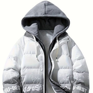 Chaqueta bomber de cuero personalizada directa de fábrica para hombre, transpirable e impermeable, estilo Hip Hop para invierno, precio al por mayor - Product Image 1