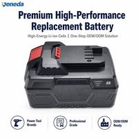 Paquete de Baterías de Litio de 18 V y 4 Ah, 50 A, 18650, Batería Recargable de Alta Potencia para Equipos Industriales Inalámbricos, Fábrica OEM