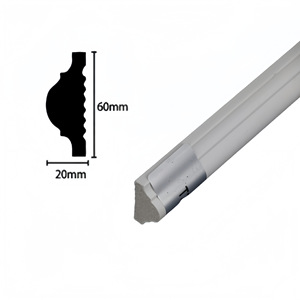 3 m chiều dài tường đúc trang trí dòng PS khung cứng hiện đại phong cách Châu Âu tường trang trí đúc <span class=keywords><strong>TRIM</strong></span> Ốp chân tường Bảng điều chỉnh thiết lập - Product Image 5