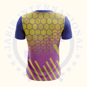 เสื้อยืด100% ลำลองสำหรับผู้ชายฤดูร้อนพิมพ์ลายนูนคอกลมทรงโอเวอร์ไซส์พร้อมตัวเลือกแบบทำมือ - Product Image 2