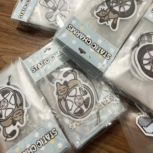 Deodorante per Auto Personalizzato con Logo, Profumatore a Forma di Cartone Animato Kpop <span class=keywords><strong>Demon</strong></span> Hunters, Fragranze e Forme Diverse - Product Image 4