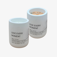 Velas Aromáticas al por Mayor ODM/OEM en Frascos de Cerámica, Cera de Soya, Cilíndricas, Hechas a Mano, Aromas Personalizados, Decoración para Navidad, Bodas y Hogar