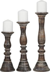 Bougeoir en bois écologique pour les mariages et la décoration rustique Bougeoir en bois élégant fait à la main intérieurs modernes et rustiques - Product Image 4