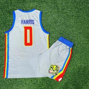 Uniformes de basket-ball unisexes kits de basket-ball originaux personnalisés ensemble d'uniformes de basket-ball avec logo imprimé par sublimation - Product Image 2