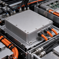 Composants robotiques CNC, automatisation industrielle, aluminium, acier inoxydable, services OEM, usinage par électroérosion à fil, boîtiers de modules d'alimentation, fabrication sur mesure